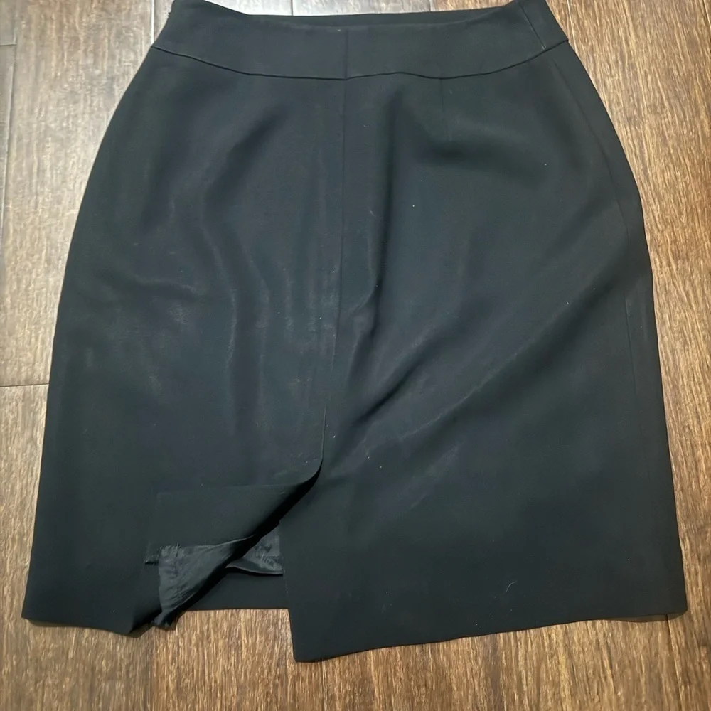 Ann Taylor Black Pencil Business Attire Skirt
